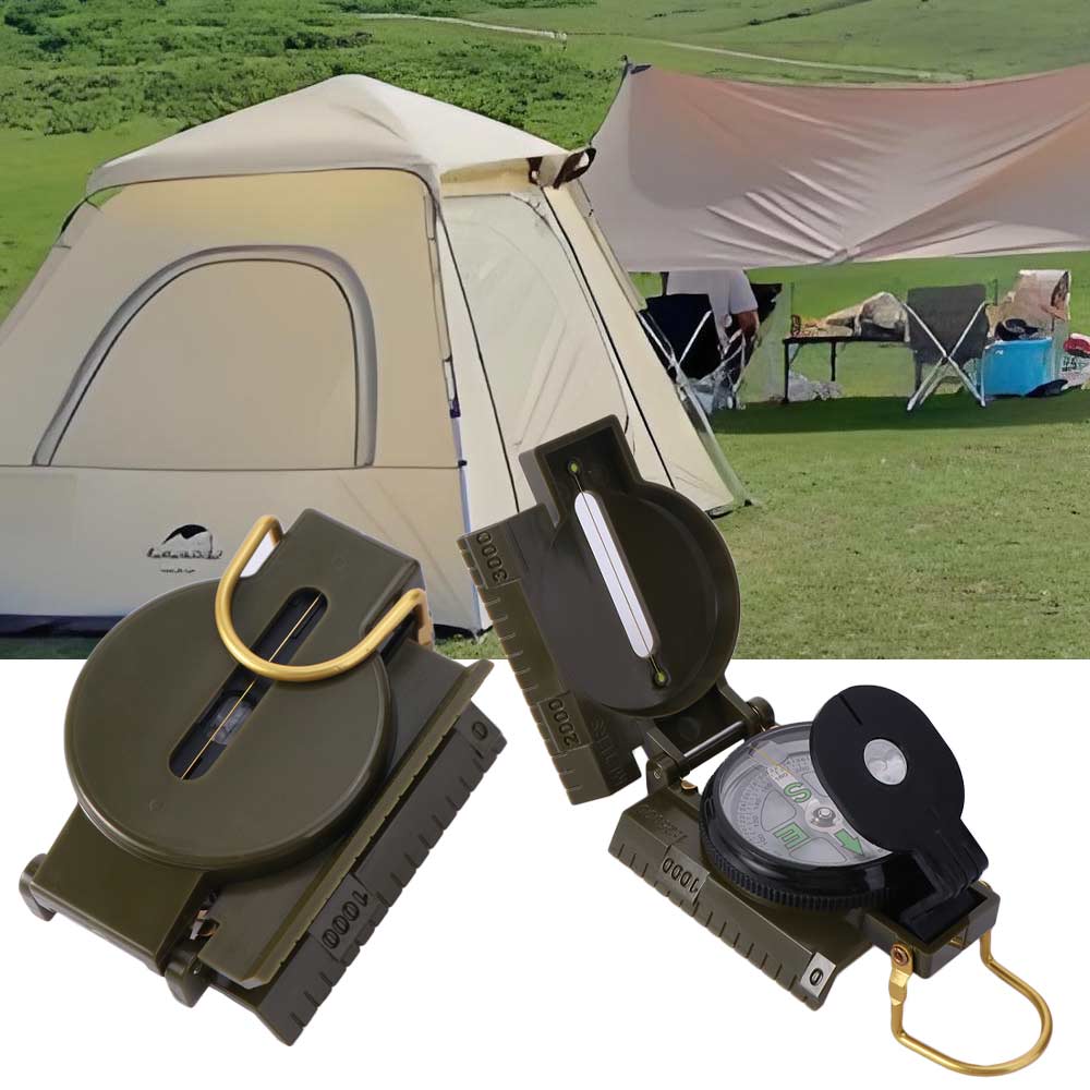 Boussole professionnelle étanc - Compass Lensatic avis et prix