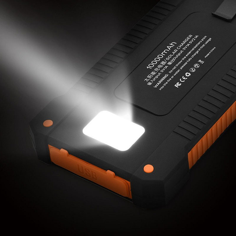 Batterie externe solaire Lenov - Solar Emergency Charger avis et prix