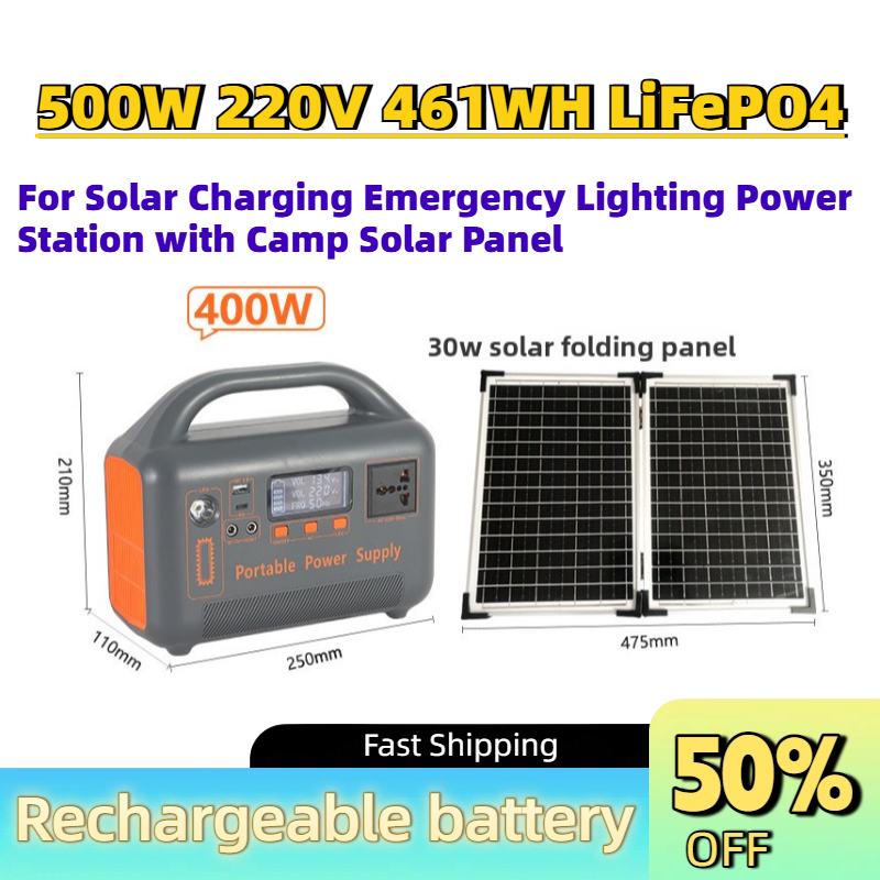 Batterie Externe Portable Amél - Solar Emergency Charger avis et prix