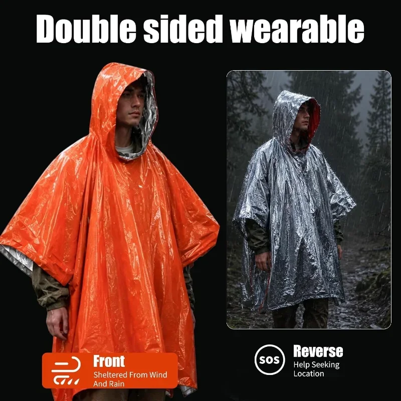 Poncho de pluie d'urgence à ca - Emergency Poncho Rain avis et prix